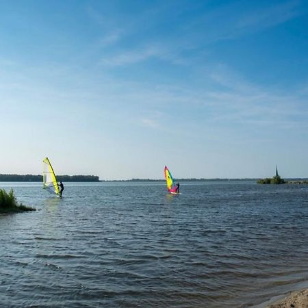 Luxus Cube Meerblick Veluwemeer Am Strand In Erster Reihe Hulshorst Exterior photo