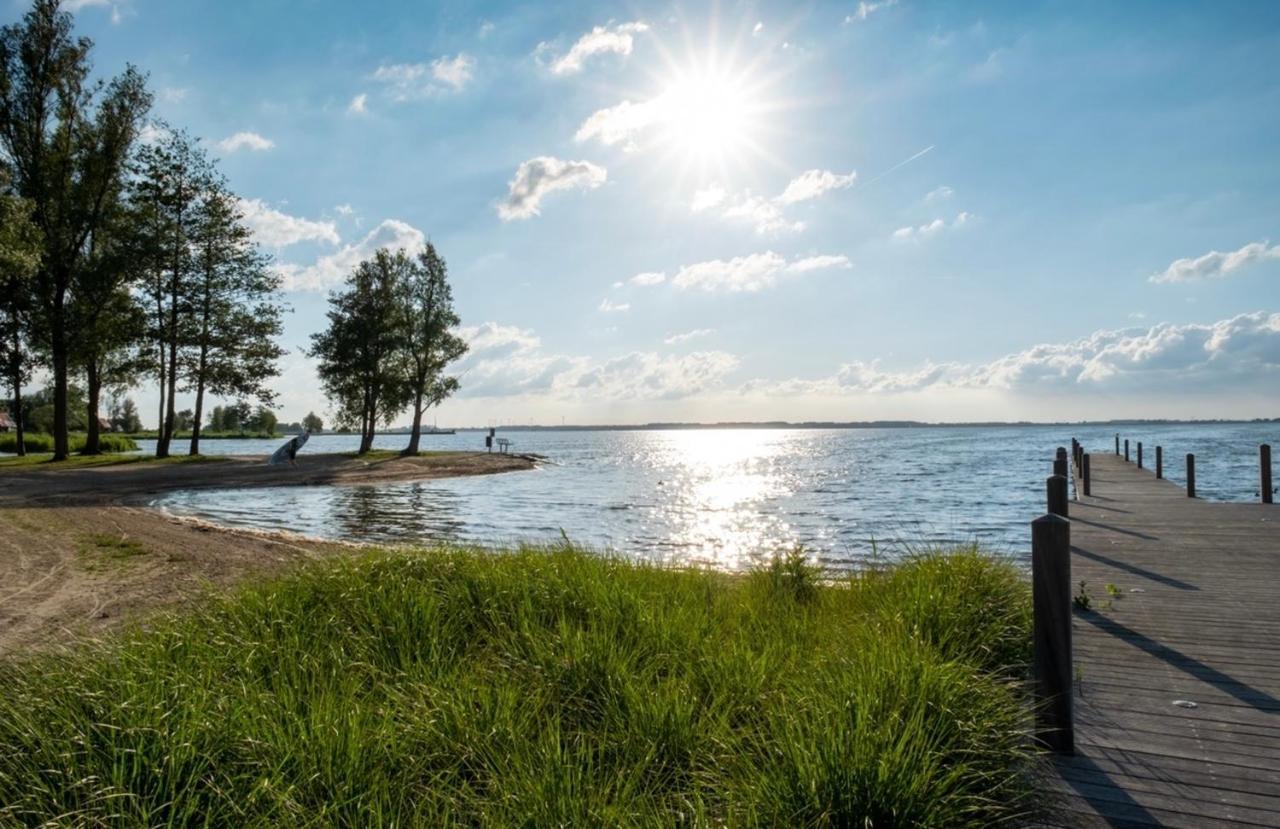 Luxus Cube Meerblick Veluwemeer Am Strand In Erster Reihe Hulshorst Exterior photo
