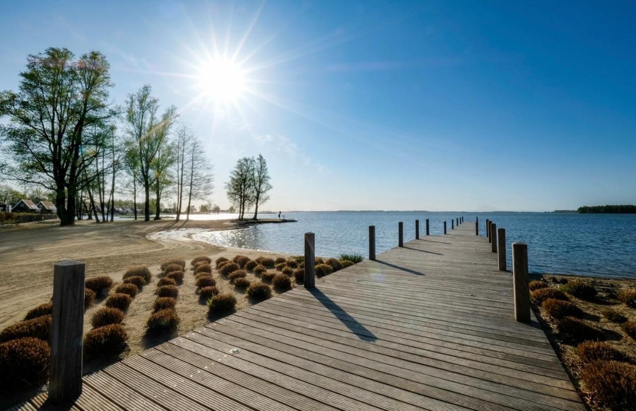 Luxus Cube Meerblick Veluwemeer Am Strand In Erster Reihe Hulshorst Exterior photo