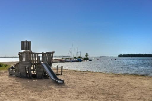 Luxus Cube Meerblick Veluwemeer Am Strand In Erster Reihe Hulshorst Exterior photo
